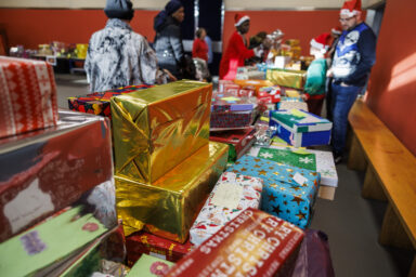 L'opération boîtes solidaires de Villeneuve-la-Garenne.
