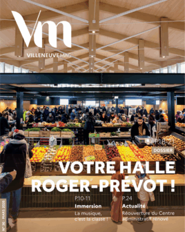 Couverture Villeneuve mag de mars 2026