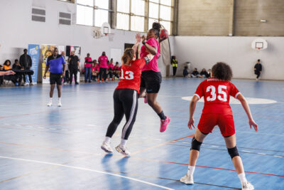 Match de handball féminin à Villeneuve-la-Garenne. - Agrandir l'image 5 sur 6, fenêtre modale