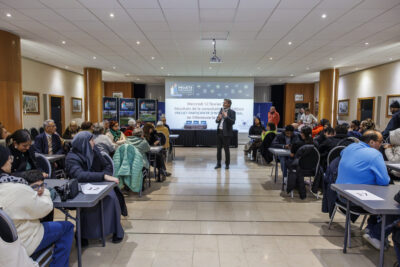 Le Maire Pascal Pelain fait son discours - Agrandir l'image 2 sur 6, fenêtre modale